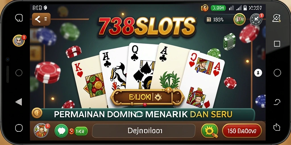 Tampak layar gameplay 738SLOTS yang menarik dan seru.