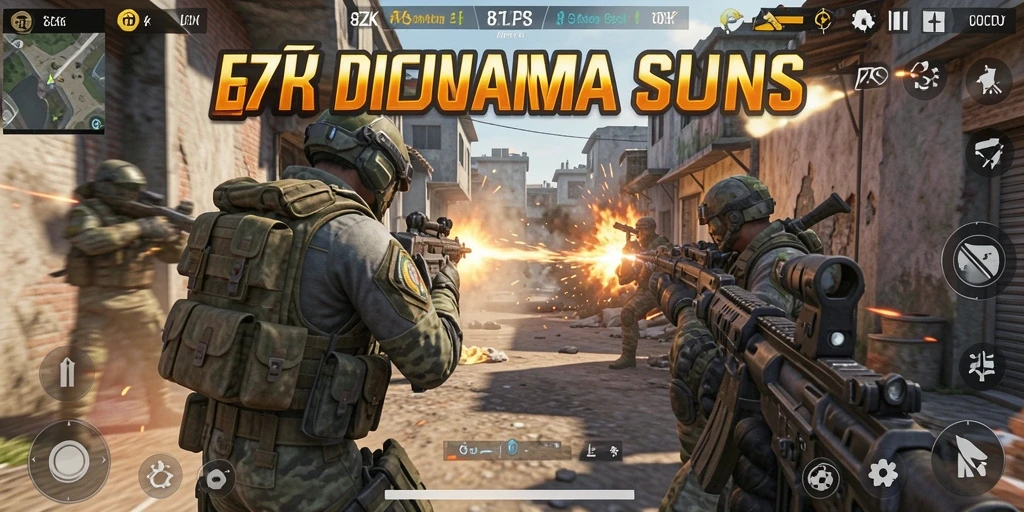 Gameplay seru dan menegangkan di 8ZK.