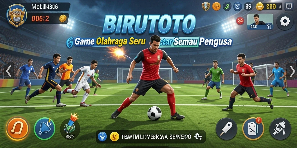 Tampilan menarik dari gameplay BIRUTOTO yang penuh aksi.