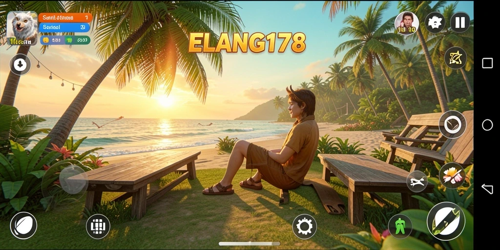 Tampilan menarik dari gameplay ELANG178 yang menawan.