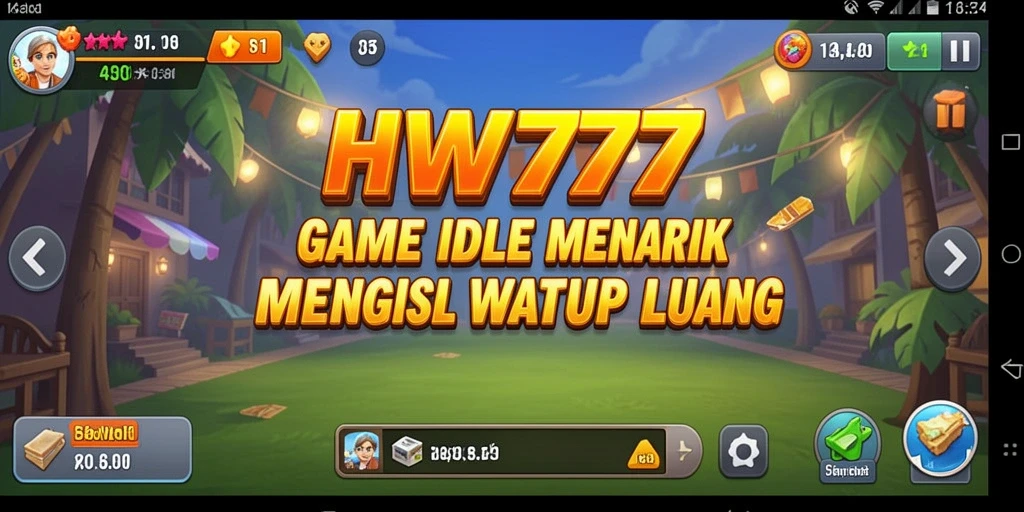 Tampilan menarik dari gameplay HW777 yang mengasyikkan.