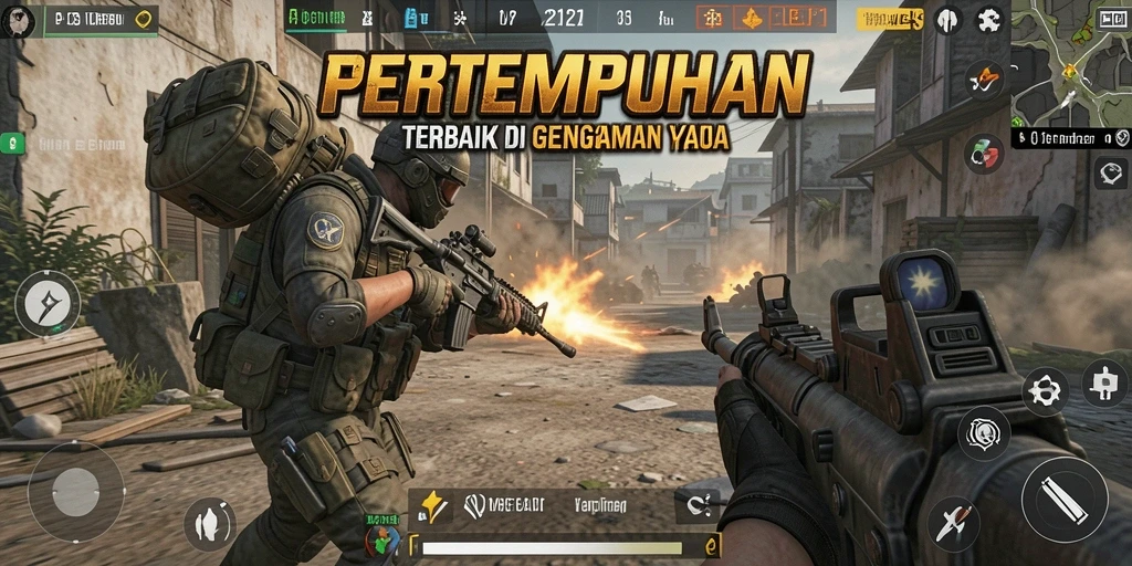 Tampilan gameplay MPO2121 yang intens dan memukau.