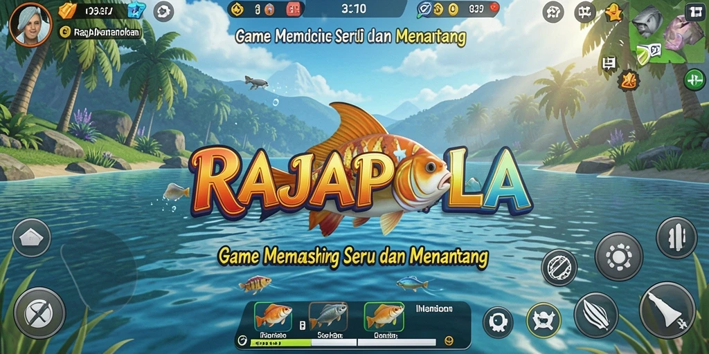 Tangkapan ikan terbesar dalam gameplay RAJAPOLA
