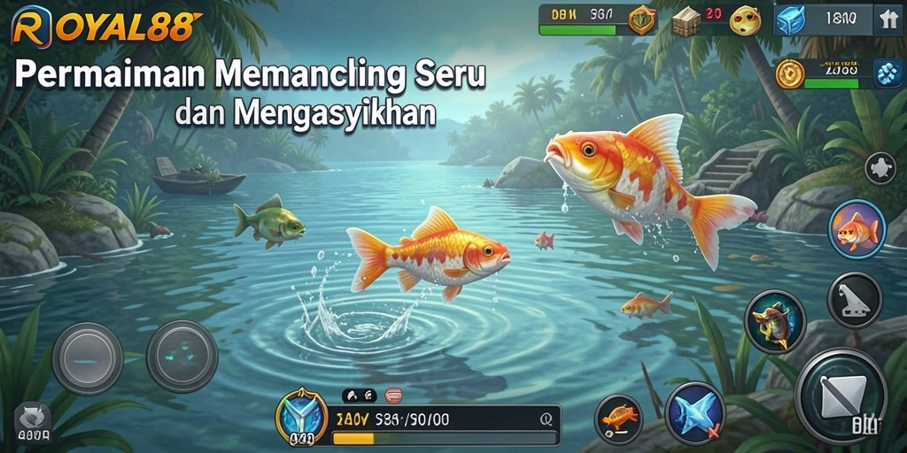 Tangkapan ikan yang menakjubkan di ROYAL88.