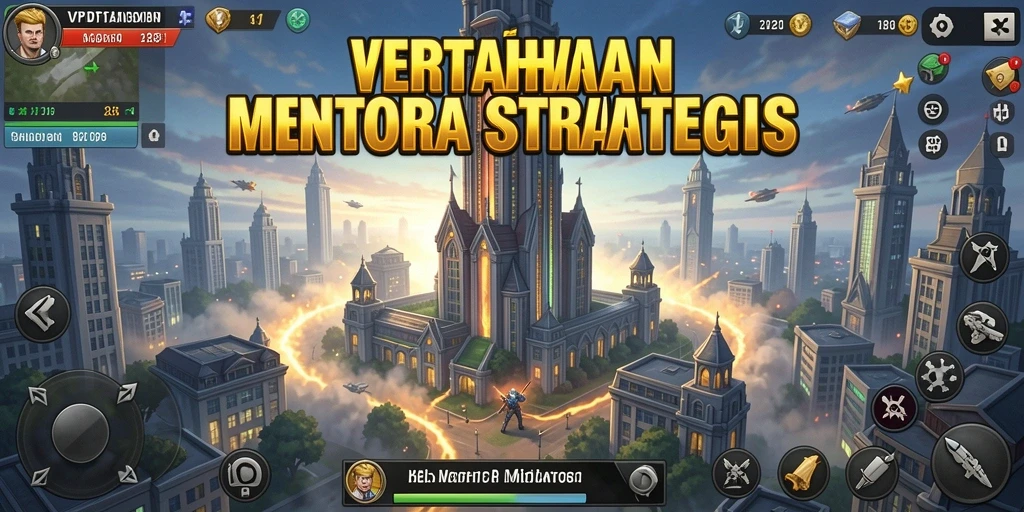 Tampilan gameplay VIP188 yang menarik dengan menara pertahanan yang strategis.