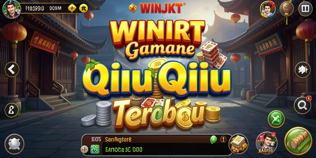 Gameplay menarik QiuQiu di WINJKT dengan teman-teman.