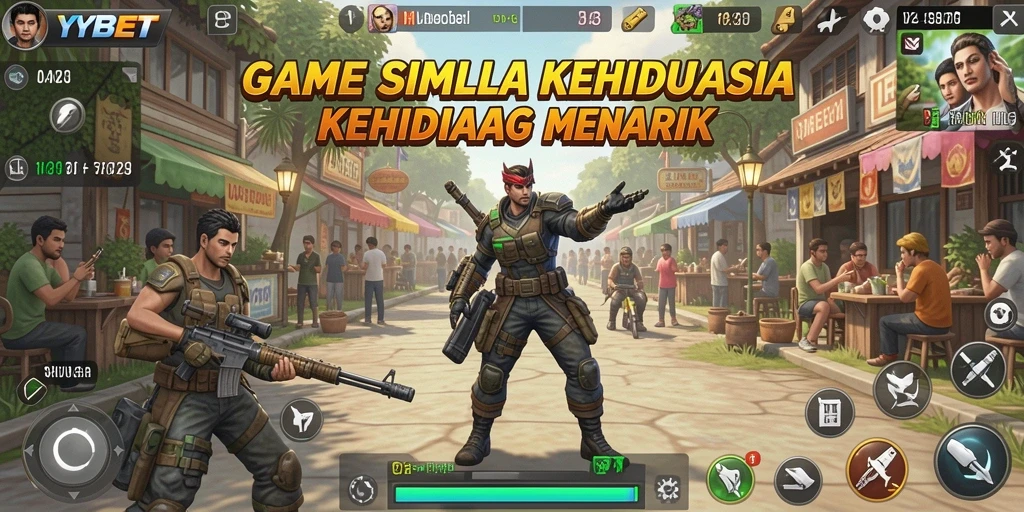 Screenshot utama YYBET menampilkan gameplay simulasi yang menarik.